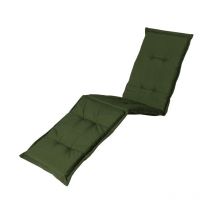 Coussin pour chaise longue panama 65 x 200 cm Madison Série Classique - Vert
