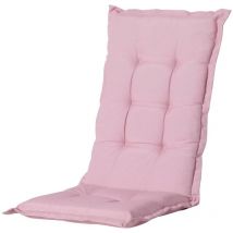 Cuscino Sedia Schienale Alto Panama 123x50 cm Rosa Tenue - Madison