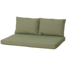 Madison - Ensemble de coussins de palette Panama Vert sauge