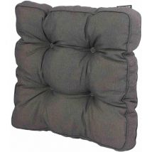 Panama grau, Sitzkissen Florance 50% Baumwolle / 45% Polyester