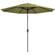 Madison - Parasol de jardin Paros ii Luxe 300 cm vert sauge