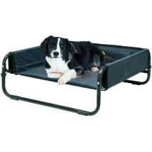 Maelson - Soft Bed, lit pour chien pliable et rembourré - anthracite, m / 71 cm