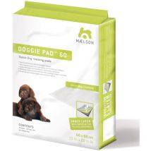 MAELSON Doggie Pads Welpen- und Trainingsunterlage, weiß - 10 Stück, 60 x 60 cm