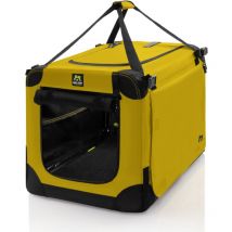 Maelson - Soft Kennel Safran Gelb, 72 cm - faltbare Hunde-Transportbox