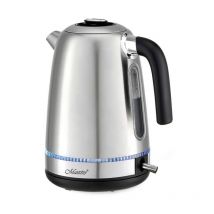 Maestro MR-050 Bouilloire électrique avec éclairage, argent 1,7 L