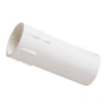 Portalámparas Master mock candle blanco 00506