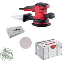 Mafell Exzenterschleifer EVA 150 E/3 + Schleifgitter 150mm 2x5 Uni-Filter-Beutel