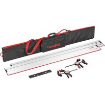 Set 2 rails de guidage F160 avec housse et serre-joint Mafell