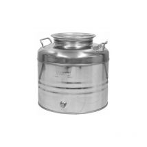 Bidone per olio lt. 50 con predisposizione rubinetto - Maffei