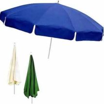 Parasol déporté MAFFEI – Polyester lourd – 215 cm – 8 baleines – Jardin piscine