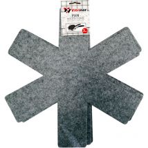 Magefesa - 1909001 Protection pour Poêles et Casseroles, Tissu gris, Idéal pour Éviter les Rayures Gris