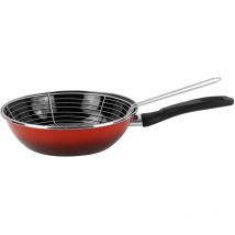 Magefesa Padella friggitrice 26 cm rosso