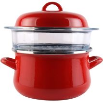 Cocina De Vapor Magefesa "praga" 20cm Acero Esmaltado