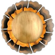 Hudson Valley Lighting - Magic Garden Aplique 1 Luz Hoja Bronce Grafito Negro