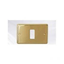 Magic placca 1 posto colore ottone 5001 - CAL