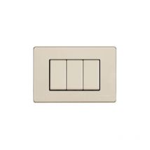 Magic plack 3 plaques en resine color avorio 503/3a/r