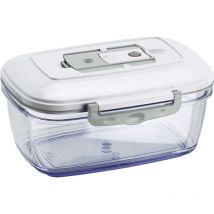 ACO1092 Vorratsbehälter für Lebensmittel de Rectangular Box 1,5 l Transparent, White 1 Stück(e) - Magic Vac