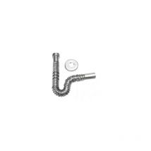Magikone tube extensible chromé avec rosette