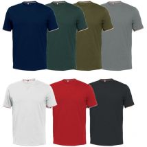 Issaline 08182-080 Arbeits-T-Shirt Baumwolle Rapallo Grau m