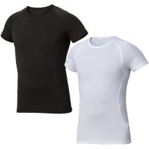 19MA0249 Kurzarm-Thermoshirt - xl - Schwarze - Schwarze - Siggi