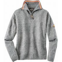 Pullover Di Lavoro Grigio Melange Taglia .Xl