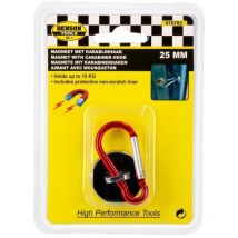 Magnete con moschettone 25 mm