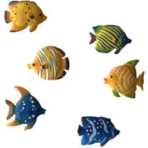 Magnete exotische Fische - 6er Pack