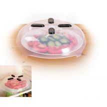 Magnetic Microwave Splatter Cover, Microwave Plate Protector Cover with Steam Vent 11.8 Inch
