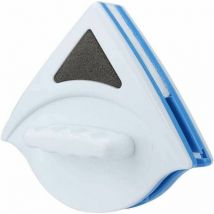 Eliauk - Magnetic Window Cleaner, Double Sided Glass Cleaning Brush, Double Sided Magnetic Window Cleaner with Drop Rope for 3-8mm Glass Window (Blue)