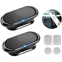 KZQ - Magnetische Autotelefonhalterung, magnetische Autotelefonhalterung, Autotelefonmagnet, 360 ° drehbare magnetische Autohalterung, kompatibel mit