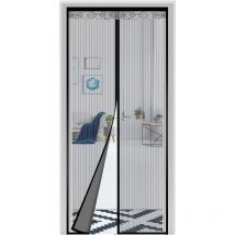 Magnetische Fliegengittertür 36 x 82 Zoll, wasserdicht, automatisches Schließen, Magnetverschluss, freihändig, strapazierfähig, hält