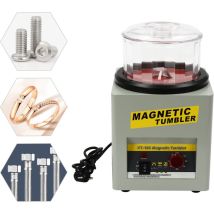 Magnetischer Tumbler, Schmuckpolierer 2000 U/min, Magnetischer Polierer 9 Zoll, Kapazität 6,6 Lb, Zeitsteuerung Von 1 Bis 60 Minuten Für Schmuck (