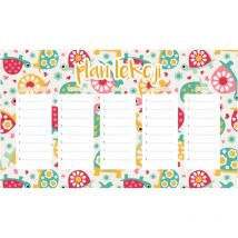 Magnetischer Unterrichtsplan Bunte Schildkröten für Kinder 45x26CM