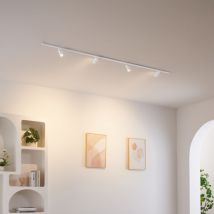 Magnetisches Schienensystem 2 M Weiß 4 Led Spots 28w - Externer Led-treiber - Lyne