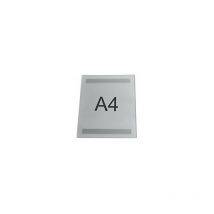 Funda transparente magnetofix ue 2 unid din A4 vertical