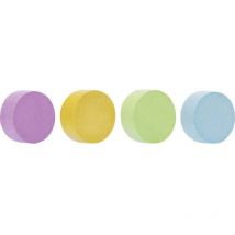 Aimant Circle (ø) 30 mm rose, orange clair, vert clair, bleu clair 4 pc(s) 16654410 - Magnetoplan