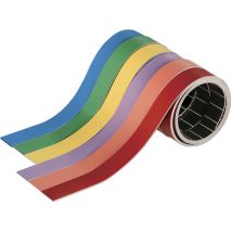 Magnetoplan Bande Magnetoflex - Longueur Rouleau 1000 Mm, Largeur 15 Mm, Lot De 10 Rouleaux - Bleu