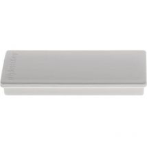 Aimant à angle droit l.55xP22xép.8 mm gris