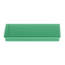 Aimant à angle droit l.55xP22xép.8 mm vert
