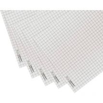 Certeo - Magnetoplan 1227301 Bloc de feuilles pour paperboard Nombre de pages: 100 quadrillée 650 mm x 930 mm blanc
