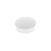 Magnetoplan - Magnet Discofix Mini 19 x 7 mm (d. x h) 19mm 0,1kg Ferrit weiß 10 St./Pack.