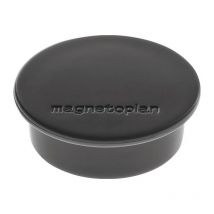 Magnete Premium D.40mm nero Magnetoplan Per 10)