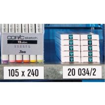 Etiquettes (l X L X H) 100 X 50 X 0.6 Mm 100 Pc(s)