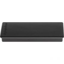 1665112 Magnet Block B55xT22xS8mm schwarz - Magnetoplan