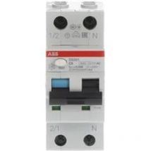 DS201C6AC30 - Interruttore magnetotermico differenziale 6KA 1P+N Tipo ac C6 30MA - ABB