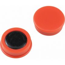 20MM Whiteboard Magnets Red (Pack-10) - Offis