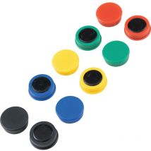 Offis - 20MM Whiteboard Magnets Assorted Colours (Pack-10)