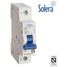 Magnetothermal 1p 16a c 6ka residua / terziario Solera cbm116
