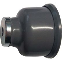 Magnettürfeststeller 011/573/2 Höhe 54 mm Kunststoff grau Dübelmontage