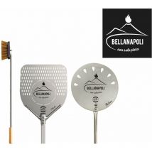 Pizza Professional Chef Biles 2 Pale + Beau pinceau Naples